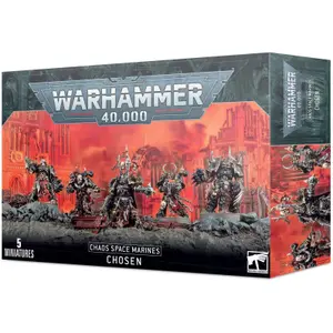 Figurine Games Workshop Warhammer 40k - Space Marine du Chaos Elus image-0