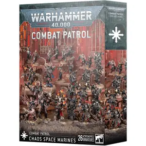 Chaos Space Marines Patrol Figurine (2024) Games Workshop Warhammer 40k