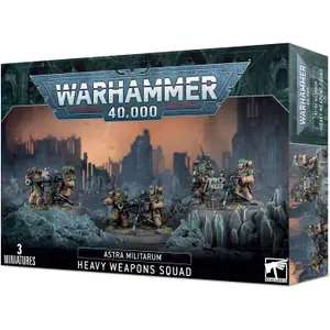 Φιγούρα Games Workshop Warhammer 40k - Astra Militarum Cadian Heavy Weapon Squad (2023) image-0