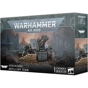 Figurine Games Workshop Warhammer 40k - Astra Militarum Equipe d'Artillerie de Krieg