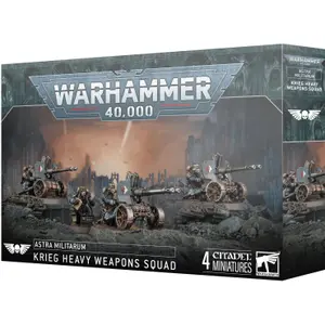 Φιγούρα Games Workshop Warhammer 40k - Astra Militarum Escouade d'Armes Lourdes de Krieg (x4) image-0