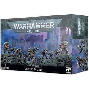 Figurine Games Workshop Warhammer 40k - Grey Knights Strike Squad image-1