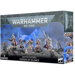 Φιγούρα Games Workshop Warhammer 40k - Adeptus Custodes Soeur du Silence