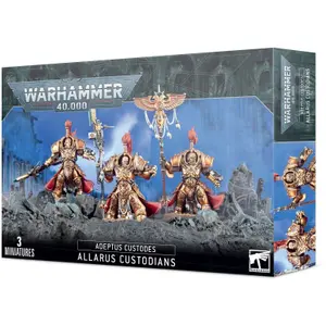 Figurine Games Workshop Warhammer 40k - Adeptus Custodes Allarus Custodian