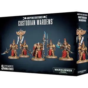Φιγούρα Games Workshop Warhammer 40k - Adeptus Custodes Custodian Wardens image-1