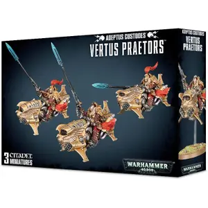 Figurine Games Workshop Warhammer 40k - Adeptus Custodes Vertus Praetors image-1