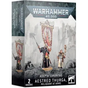 Figurine Games Workshop Warhammer 40k - Adepta Sororitas Aestred Thurga, Reliquante en Armes image-0