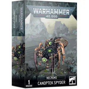 Figurine Games Workshop Warhammer 40k - Necron Canoptek Spider image-0