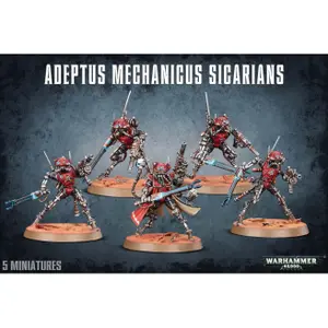 Figurine Games Workshop Warhammer 40k - Adeptus Mechanicus Sicarian Infiltrators / Ruststalkers image-0