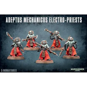 Figurine Games Workshop Warhammer 40k - Adeptus Mechanicus Electro-Priests image-1