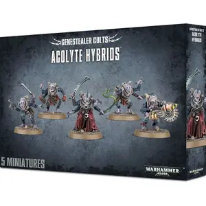 Figurine Games Workshop Warhammer 40k - Genestealer Cults Acolyte Hybrids image-0