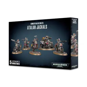 Pakke med 5 figurer Games Workshop Warhammer 40k - Genestealer Cults Atalan Jackals image-1