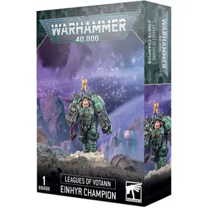 Votann League Figurine Games Workshop Warhammer 40k Champion Einhyr image-0