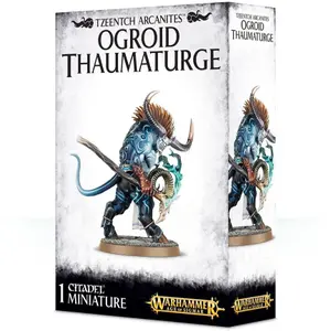 Figurine Games Workshop Warhammer AoS & 40k - Tzeentch Arcanites Ogroid Thaumaturge image-0