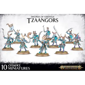 Figurine Games Workshop Warhammer AoS - Tzeentch Arcanites Tzaangors image-0