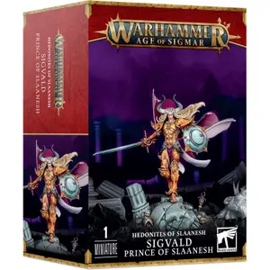 Figurine Games Workshop Warhammer AoS - Hedonites of Slaanesh Sigvald, Prince of Slaanesh image-0