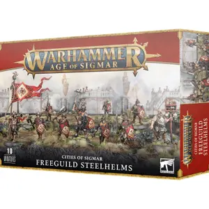 Figurine Games Workshop Warhammer AoS - Cities of Sigmar Casques d'Acier de la Freeguild image-0