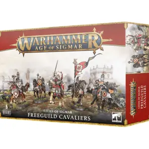 Figurine Games Workshop Warhammer AoS - Cities of Sigmar Cavaliers de la Freeguild image-0