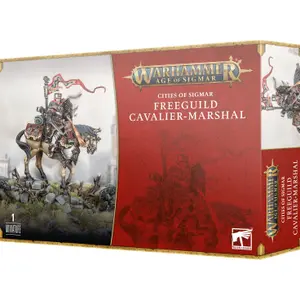 Figurine Games Workshop Warhammer AoS - Cities of Sigmar Cavalier-Maréchal de la Freeguild image-0