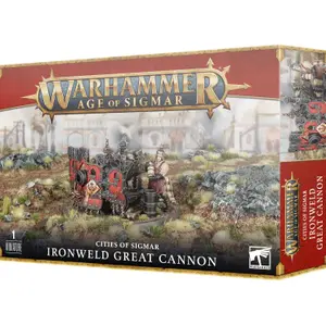 Figurine Games Workshop Warhammer AoS - Cities of Sigmar Grand Canon d'Ironweld image-0