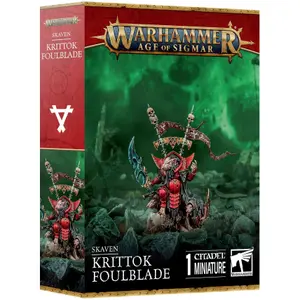 Figurine Games Workshop Warhammer AoS - Skaven Krittok Foulblade image-0