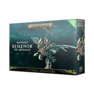 Figurine Games Workshop Warhammer AoS - Easy to Build: Nighthaunt Reikenor the Grimhailer image-1