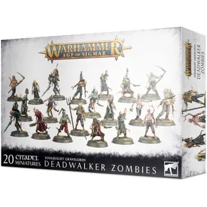 Figurine Games Workshop Warhammer AoS - Soulblight Gravelords DeadWalker Zombies image-0