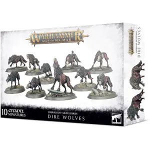 Figurka Games Workshop Warhammer AoS - Soulblight Gravelords Dire Wolves image-0