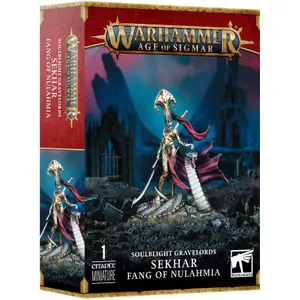 Figurine Games Workshop Warhammer AoS - Soulblight Gravelords Sekhar, Fang of Nulahmia image-0