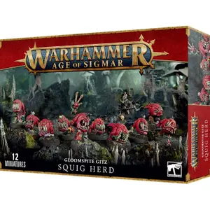 Figurine Games Workshop Warhammer AoS - Gloomspite Gitz Squig Herd image-0