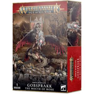 75-piece figurine Games Workshop Warhammer AoS - Orruk Warclans Gobsprakk, la Bouche de Mork