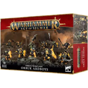 Φιγούρα Games Workshop Warhammer AoS - Ironjawz Orruk Ardboys image-0