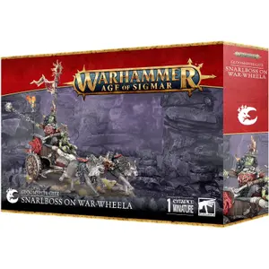 Φιγούρα Games Workshop Warhammer AoS - Gloomspite Gitz Grogneboss sur Rouleguerre image-0