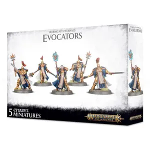 Set of 5 figurines, 76 pieces each Games Workshop Warhammer AoS - Stormcast Eternal Evocators image-0