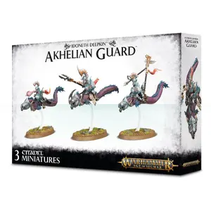 Set of 3 figurines, 80 pieces each Games Workshop Warhammer AoS - Idoneth Deepkin Akhelian Guard image-1