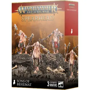 Figurine Games Workshop Warhammer AoS - Spearhead Sons of Behemat