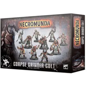 Pack of 10 figurines Games Workshop Necromunda : Gang Corpse Grinder Cult image-0