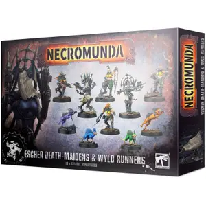 Figurine Games Workshop Necromunda : Escher: Death-maidens et Wyld Runners image-0