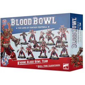 Set mit 20 Figuren Games Workshop Blood Bowl - Team Khorne : Skull-tribe Slaughterers image-0