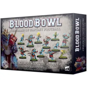 Φιγούρες Games Workshop Blood Bowl - Team Hommes Lezards : Gwaka'moli Crater Gators (x12)