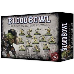 Förpackning med 12 figurer i 54 delar Games Workshop Blood Bowl - Team Gobelin : The Scarcrag Snivellers image-0