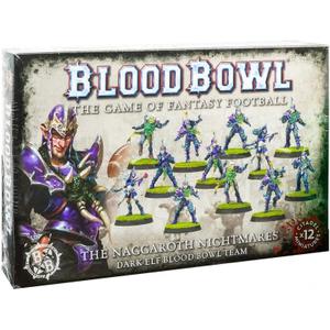 Förpackning med 12 figurer Games Workshop Blood Bowl - Team Elfe Noir : The Naggaroth Nightmares image-0