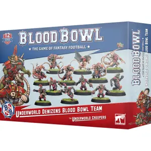 Figurine Games Workshop Blood Bowl - Team Goblin and Skaven : Underworld Denizens (x12) image-0