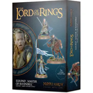 Figurine Games Workshop Warhammer Middle Earth - Elrond, Master of Rivendell image-0
