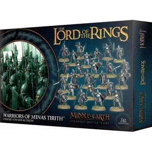Set of 24 32-piece figurines Games Workshop Warhammer Middle Earth - Guerriers de Minas Tirith image-0