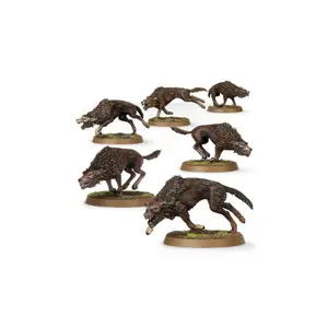 Figurine Games Workshop Warhammer Middle Earth - Wargs Sauvages image-0