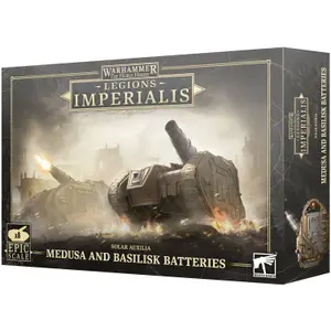 Figurine Games Workshop Legion Imperialis - Solar Auxilia Basilisks / Medusas image-0