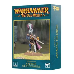 Φιγούρα Games Workshop Warhammer ToW - Empire de L'Homme : Capitaine de L'Empire image-1