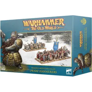 Figurine Games Workshop Warhammer ToW - Dwarfen Mountain Holds Dwarf Hammerers image-0