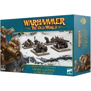 Jeux de société Games Workshop Warhammer ToW - Dwarfen Mountain Holds Canon & Canon Orgue